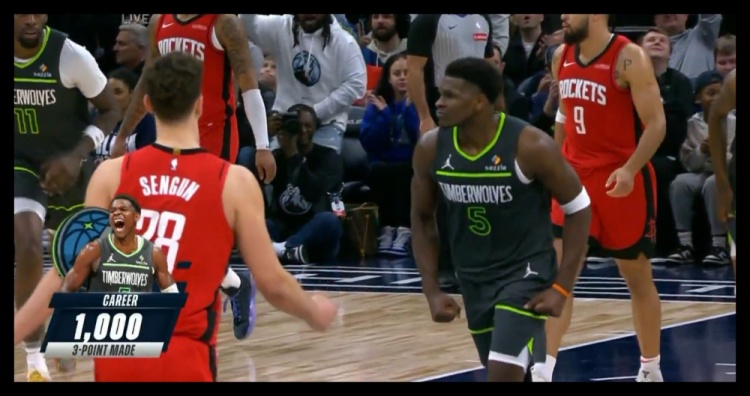  23歲186天！愛德華茲成NBA歷史上最年輕投進1000記三分球員