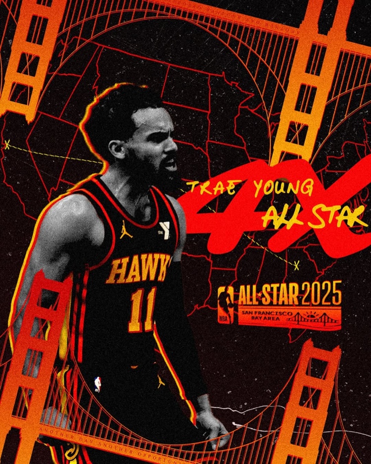  遞補入選全明星陣容！特雷-楊：生活中有些事比自己重要 4次啦