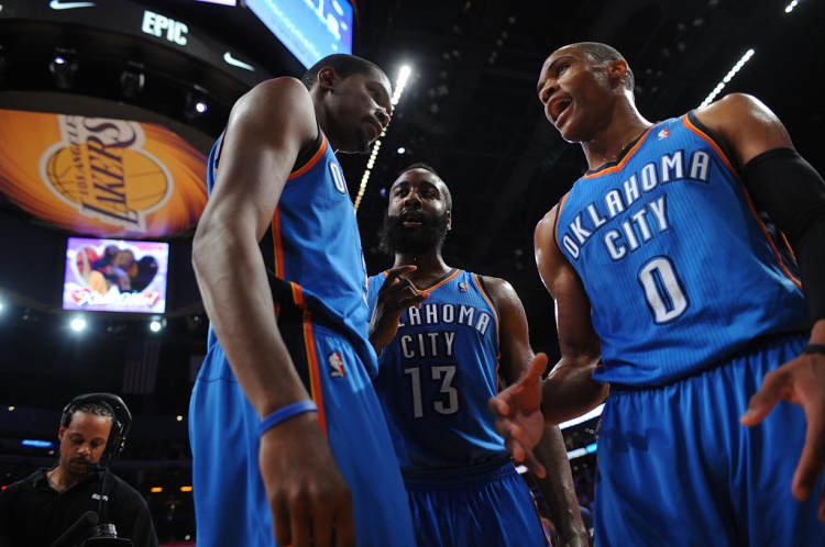  雷霆三少得分全部進入歷史前20！他們是NBA歷史最大的如果嗎？